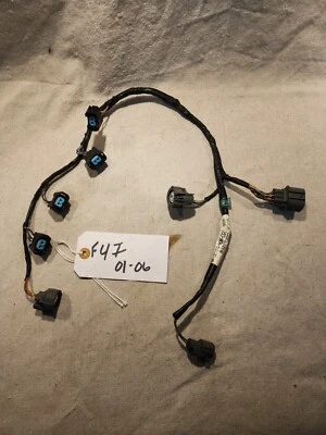 Honda CBR600 F4i 2001 2006 cuerpo del acelerador inyector de combustible cableado arnés Foto 1 de 4