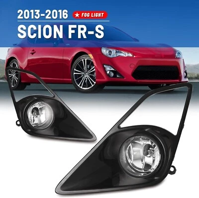 Pair for 2013 2014 2015 2016 Scion FR-S Toyota 86 Fog Lights Bulb Switch Kits - Image 1 of 4