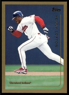 1999 Topps #68 Kenny Lofton Cleveland Indians Baseball Card - Image 1 of 2