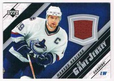 2005-06 GAME JERSEY MARKUS NASLUND JERSEY 1 COLOR VANCOUVER CANUCKS #J2-MN