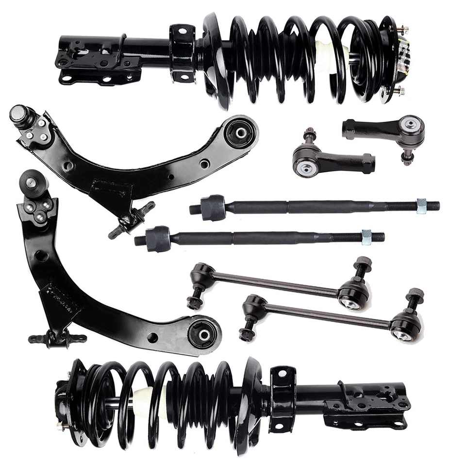 For Chevy Cobalt HHR 2.2L 2.4L Front Struts Lower Control arms Ball joint Tierod Foto 1 de 1