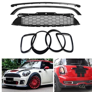 Scheinwerfer Rücklicht Rahmen Frontgitter Für MINI COOPER R55/R56/R57 07-15 JCW - Bild 1 von 10