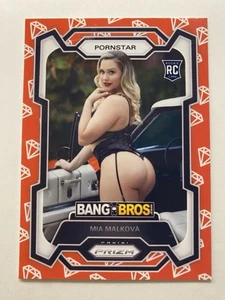 Tarjeta coleccionable Mia Malkova hecha a medida para adultos | No Bang Bros | No Panini Prizm | - Imagen 1 de 3