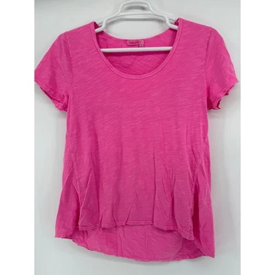 Camiseta Top Fresh Produce Para Mujer XL Rosa Manga Corta Informal Hecha en EE. UU. Foto 1 de 4