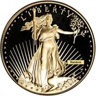 AMERICAN GOLD EAGLE PROOF 1 OZ $50 COIN IN CAPSULE RANDOM DATE AMERICAN GOLD EAGLE PROOF 1 OZ $50 COIN IN CAPSULE RANDOM DATE