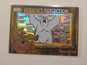 2025 Fleer Scooby-Doo Mirror's Reflection Insert Snow Ghost #MR-11 Gold 60/99 - Picture 1 of 2