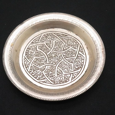 "Plato platillo pequeño vintage de 3"" de diámetro" Foto 1 de 4