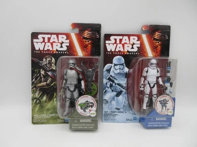 Lot of 2 Star Wars Force Awakens Figures [Hasbro, 2015] NIP PHASMA STORMTROOPER - image 1 of 4
