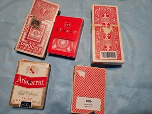 Spielkarten Lot Gemaco Steuer Stempel Hoyle Aristrocrat Wild West Casino - Bild 1 von 11
