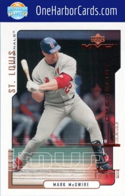 2000 Upper Deck MVP St. Louis Cardinals #220 Mark McGwire - Image 1 of 2