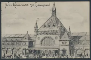 DENMARK. Foran Københavns nye Banegaard (PC365) - Picture 1 of 2