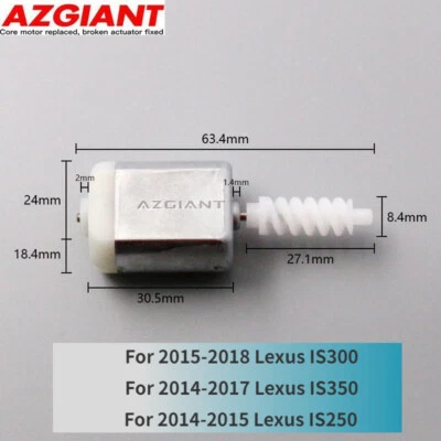 Totalmente NUEVO Para Lexus IS300 IS250 IS350 Cerradura Puerta Cierre Actuador Motor 69040-02440 Foto 1 de 4