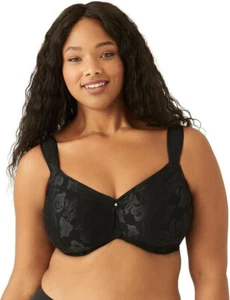 Sujetador con aros figura completa sin forro Wacoal Awareness negro 44H - Imagen 1 de 5