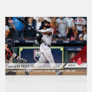 Jackie Bradley Jr. 2018 Topps Now #896 6° Grande Slam nella storia dei Red Sox /573 - Foto 1 di 2