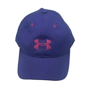 Under Armour Youth Purple Girls Adjustable Baseball Hat Cap - Picture 1 of 6