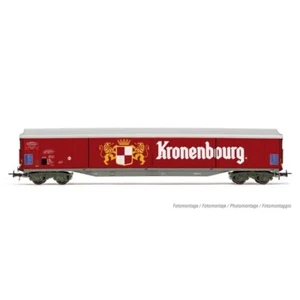 JOUEF HJ6225 carro a pareti scorrevoli a 4 assi, tipo Habils "KRONENBOURG", ross - Imagen 1 de 6