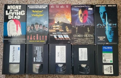 Vhs Lot Of 5 (Horror, Scifi, Genre) - Image 1 of 3