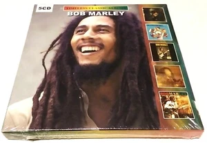 RARE NEW - BOB MARLEY TIMELESS CLASSIC ALBUMS 5 CD BOX SET 2019 VINYLOGY DOL - Picture 1 of 3