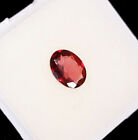 Loose Gemstone 1.36 Ct Natural Red Garnet Ring Use Unheated Untreated Certified