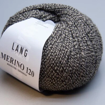 Lang Yarns Merino 120 - 55 - LL 120m / 50g - Nadelstärke 3,5 - 4 - Bild 1 von 2