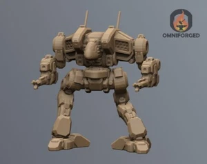 Cougar Prime Mini COG-Prime MWO Mecha Miniature Compatible with Battletech - Picture 1 of 2