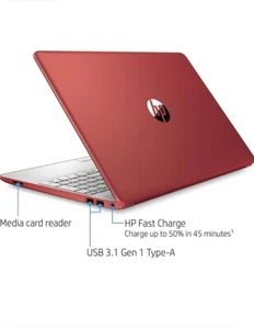 NEW HP 15.6" INTEL N5030 3.10GHz QUAD CORE 16GB RAM 1TB SSD WINDOWS 11 HOME - Picture 1 of 5