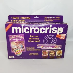 MICROCRISP Microwave Browning Crisping Wrap Cooking Rack  As Seen on TV Vintage - Picture 1 of 2