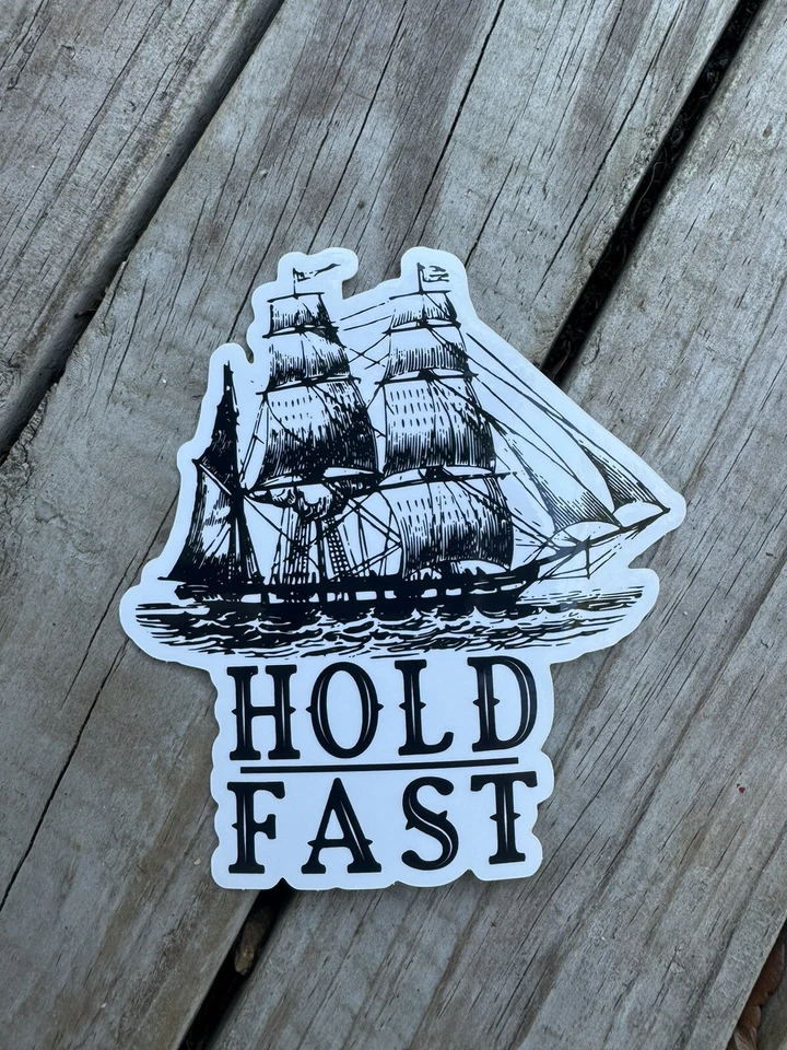 Mantenga rápido, pegatina/calcomanía, maestro y comandante barco náutico  Foto 1 de 1