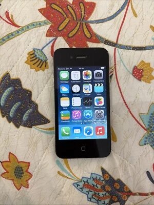 Apple iPhone 4 8gb A1332 Nero Black 1399 - Immagine 1 di 4
