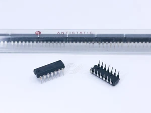 5PCS HD74HC125P 74HC125 Hitachi Quad Bus Buffer Gates Tri State CMOS IC DIP-14 - Picture 1 of 4