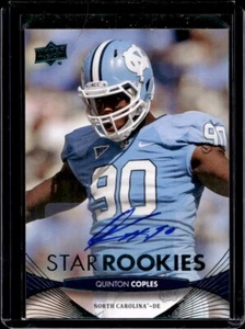 Quinton Coples 2012 Upper Deck Star Rookies Rookie Auto Jets - Picture 1 of 2