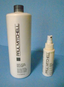 PAUL MITCHELL Soft Style Soft Sculpting Spray Gel 33.8 Fl Oz  Plus Empty Bottle - Picture 1 of 1