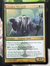 Loxodon Hierarch FOIL MTG Ravnica: City of Guilds Rare Heavily Played x1 OC4