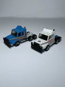 Lot Of 2 Vintage Matchbox 1985 Scania T142 - Picture 1 of 21