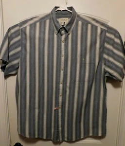 EUC Eddie Bauer Mens XL Short Sleeve Button Up Shirt - A7019 - Picture 1 of 6