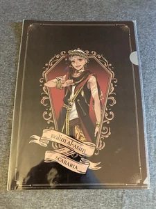 Carpeta de archivos transparente juego de anime Disney Twisted Wonderland Kalim Al-Asim Scarabia - Imagen 1 de 2