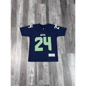 Size Small Youth - NFL Seattle Seahawks #24 Marshawn Lynch Jersey - Picture 1 of 2