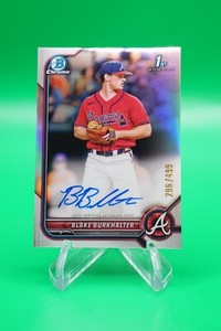 2022 Bowman Draft Chrome Auto Refractor /499 #CDA-BBR Blake Burkhalter Auto GS1