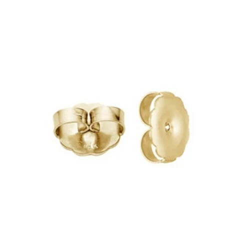 Tapones traseros de pendientes Monster Earnuts enchapados en oro 14K XL fornituras de 8 mm 10 piezas Foto 1 de 1