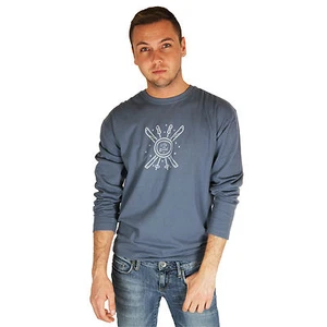 Life is Good Lake Azul Esquí Moneda Hombre Trituradora Manga Larga Camiseta Esquí Nuevo con Etiquetas - Imagen 1 de 1