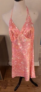 ARAMINTA JAMES 60's Pink Print Mini Dress & Matching Pants in Size Small NWT - Picture 1 of 5