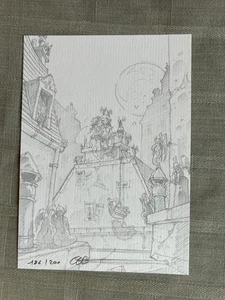 OLIVIER BOISCOMMUN EX-LIBRIS N°/SIG 200 EX 15 x 21 cm EN ÉTAT NEUF - Imagen 1 de 1
