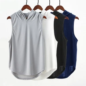 Chaleco de secado rápido para hombres y mujeres Sudadera XL Ropa deportiva Fitness Camisetas con capucha - Imagen 1 de 36