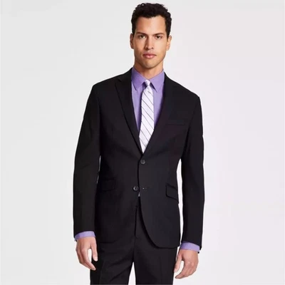 Мужской повседневный блейзер Kenneth Cole Reaction Ready Flex Slim Fit размер 40S - Изображение 1 из 4