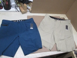 FOX MOUNTAIN-BIKE BMX ATV MX PANTALONES CORTOS DE MOTOCROSS - GOLF ESSEX 34" - 2 POR 1 - Imagen 1 de 11