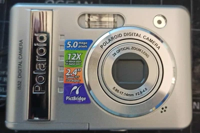 Polaroid i532 Digital Camera, LCD Display colour 5.0,  3x Optical Zoom, Wie Neu! - Bild 1 von 4