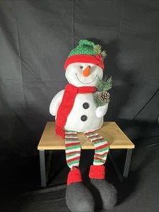Avon Snowman Shelf Sitter - Cheeks Light Up - Free Shipping - Picture 1 of 2