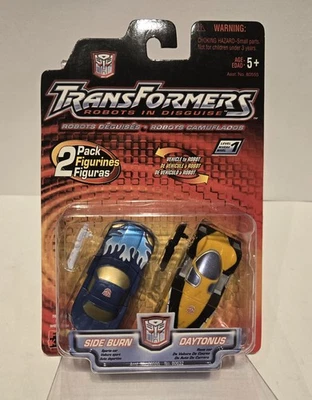 Vintage 2001 Transformers RID Side Burn Daytonus Robots In Disguise Spychangers - Image 1 of 4