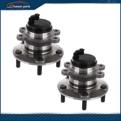Pair Front Wheel Bearing Hub Fits Hyundai Genesis Coupe 2010-2013 2014 2015 2016 Foto 1 de 4