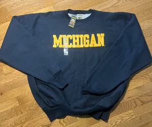 Vintage Michigan Sweatshirt XXL Steve & Barrys New Heavyweight - Picture 1 of 13